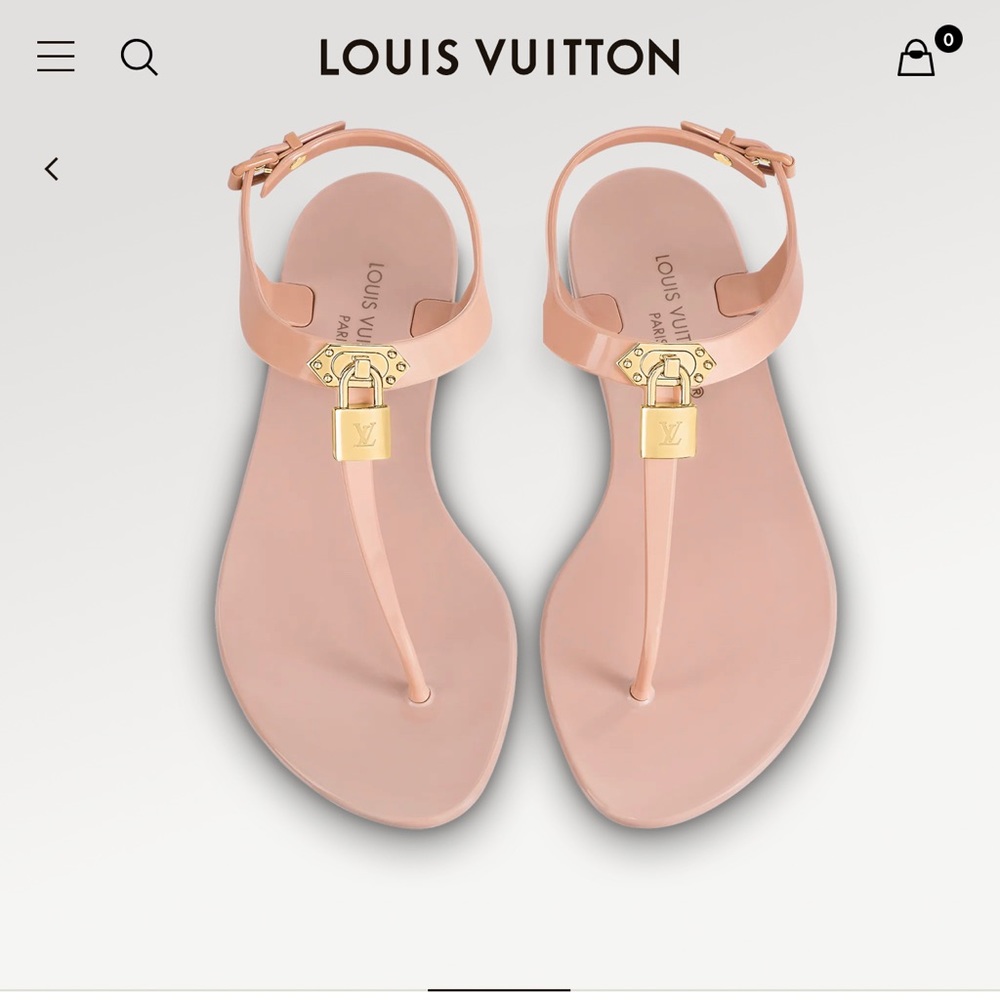 Louis Vuitton Bikini Sandal - Nude